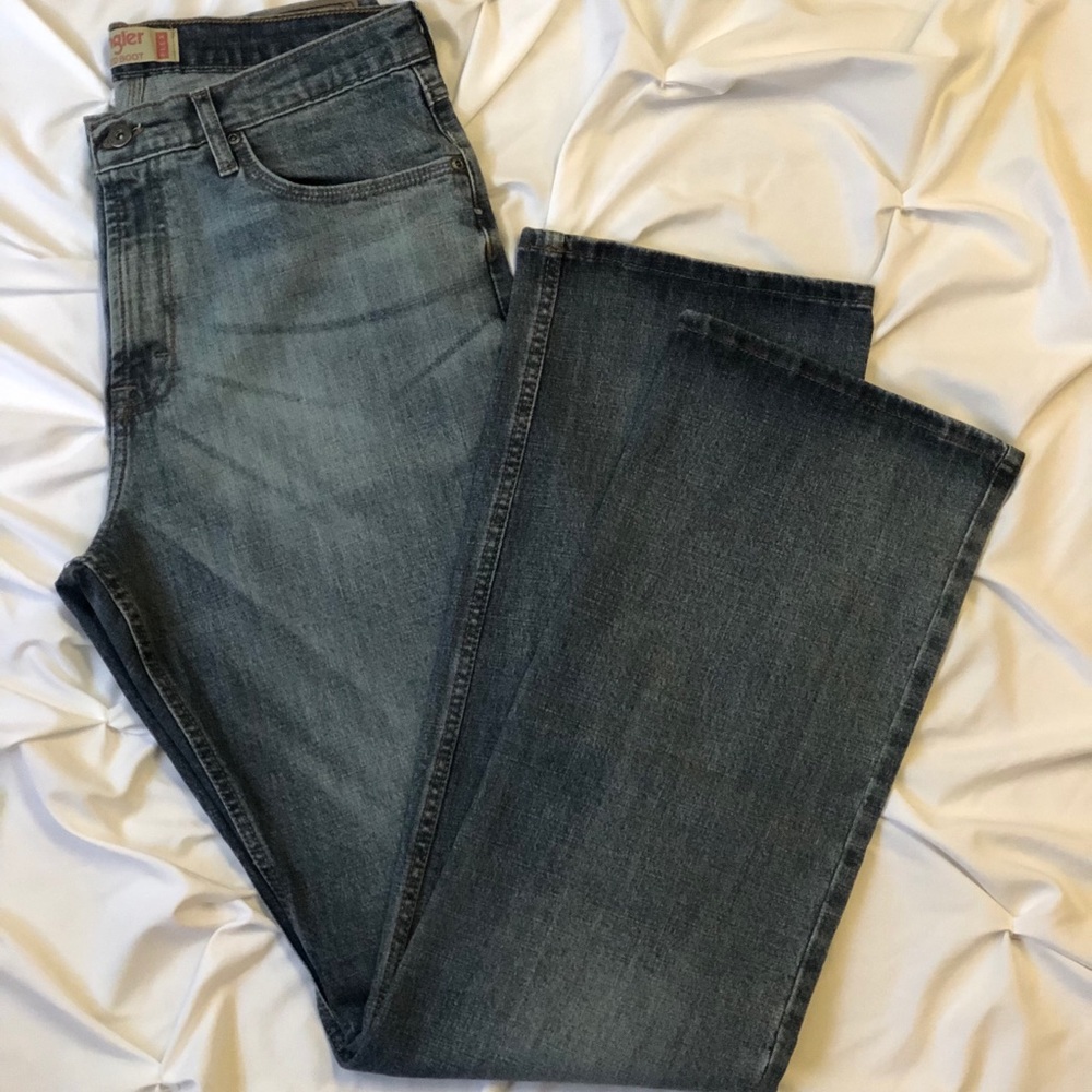 Men’s Wrangler Flex Relaxed Bootcut 32x34 Perfect!
